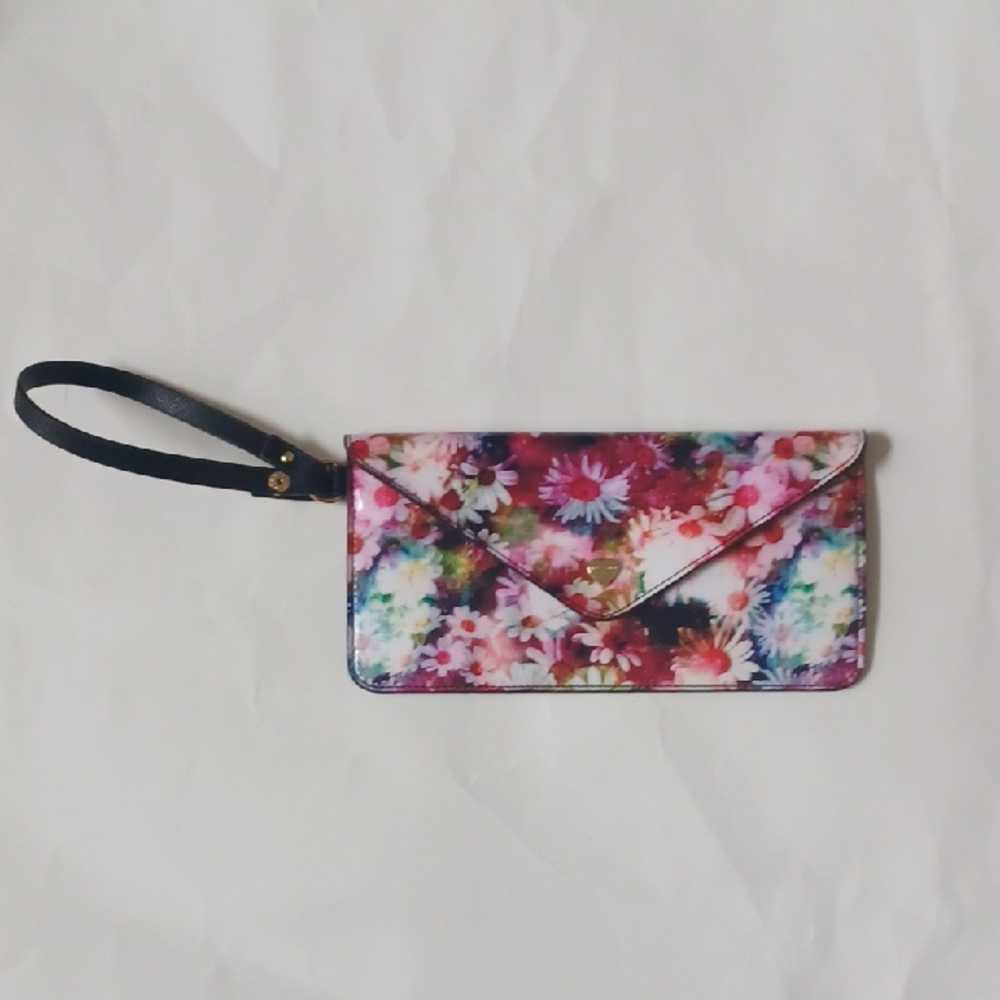 Floral Wristlet Clutch